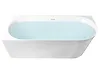 Eckbadewanne RENACA 170 x 79 cm Weiß rechtsseitig