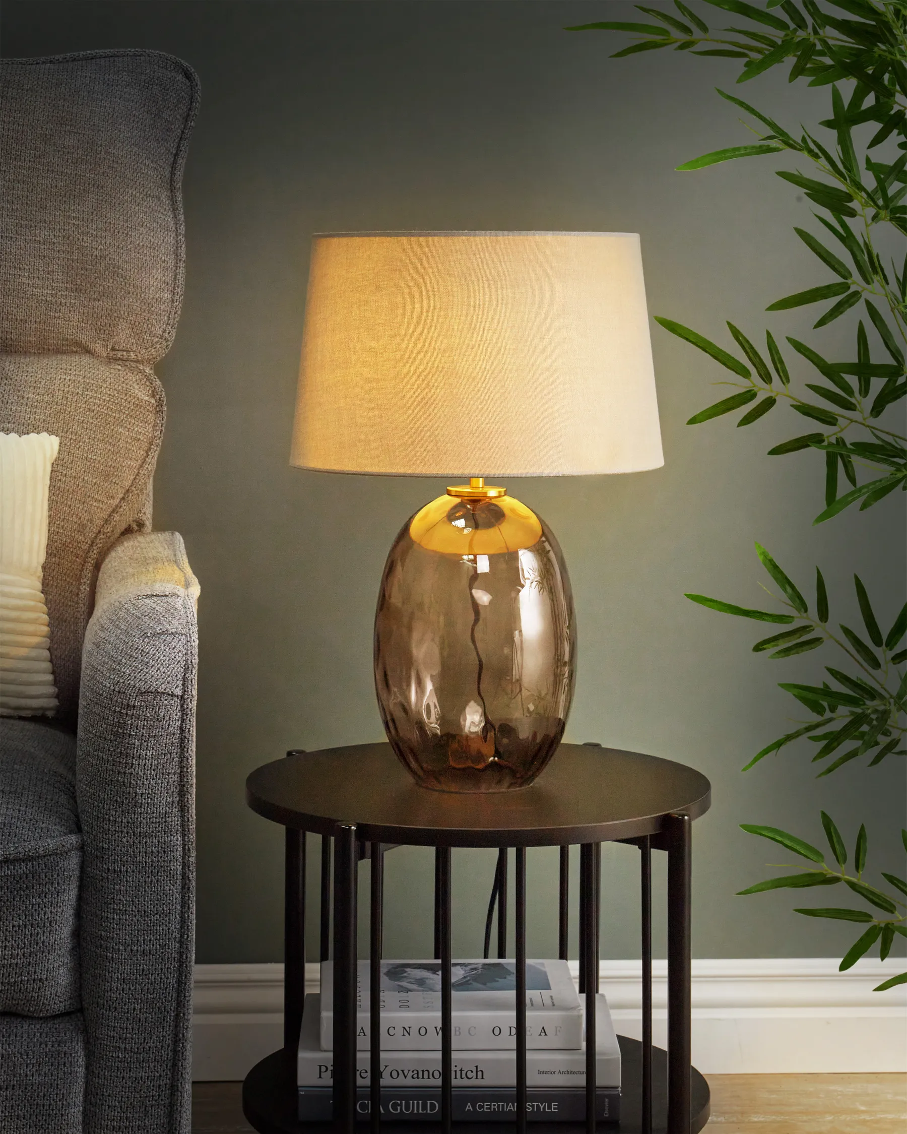 Table Lamp BONELLI Grey_965199