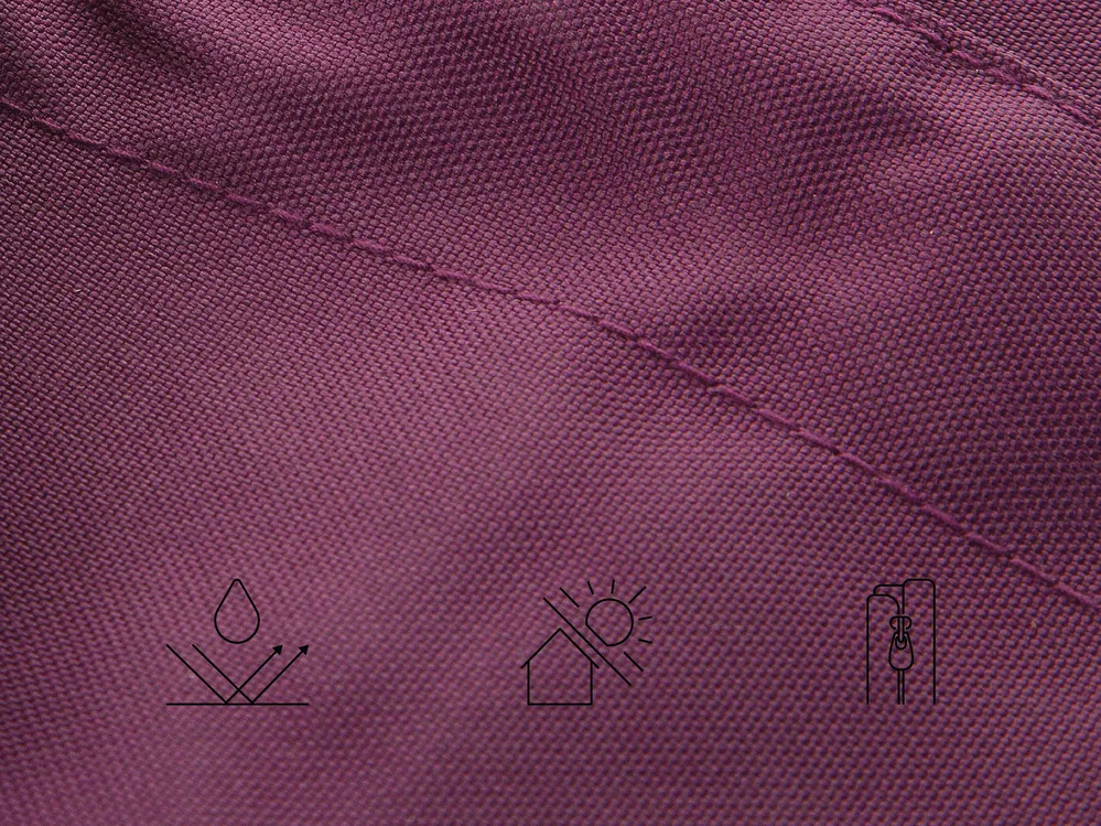 Torba za sedež 300 L FUZZY 140 cm 180 cm Vijolična_1005157