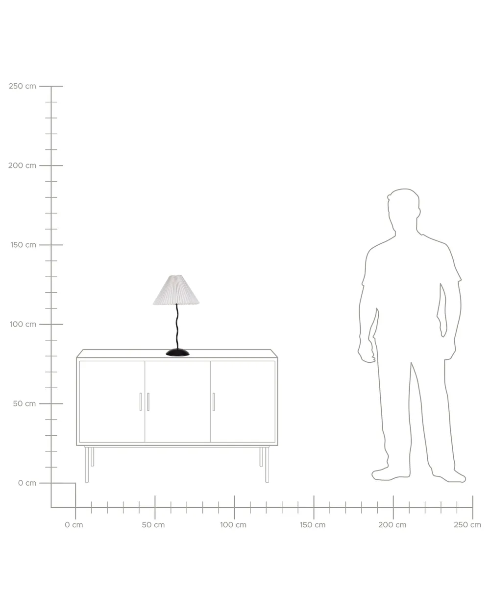 Table Lamp JIKAWO Metal Black_898200