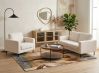Sofa Set 4-Sitzer SAVALEN Bouclé Weiß