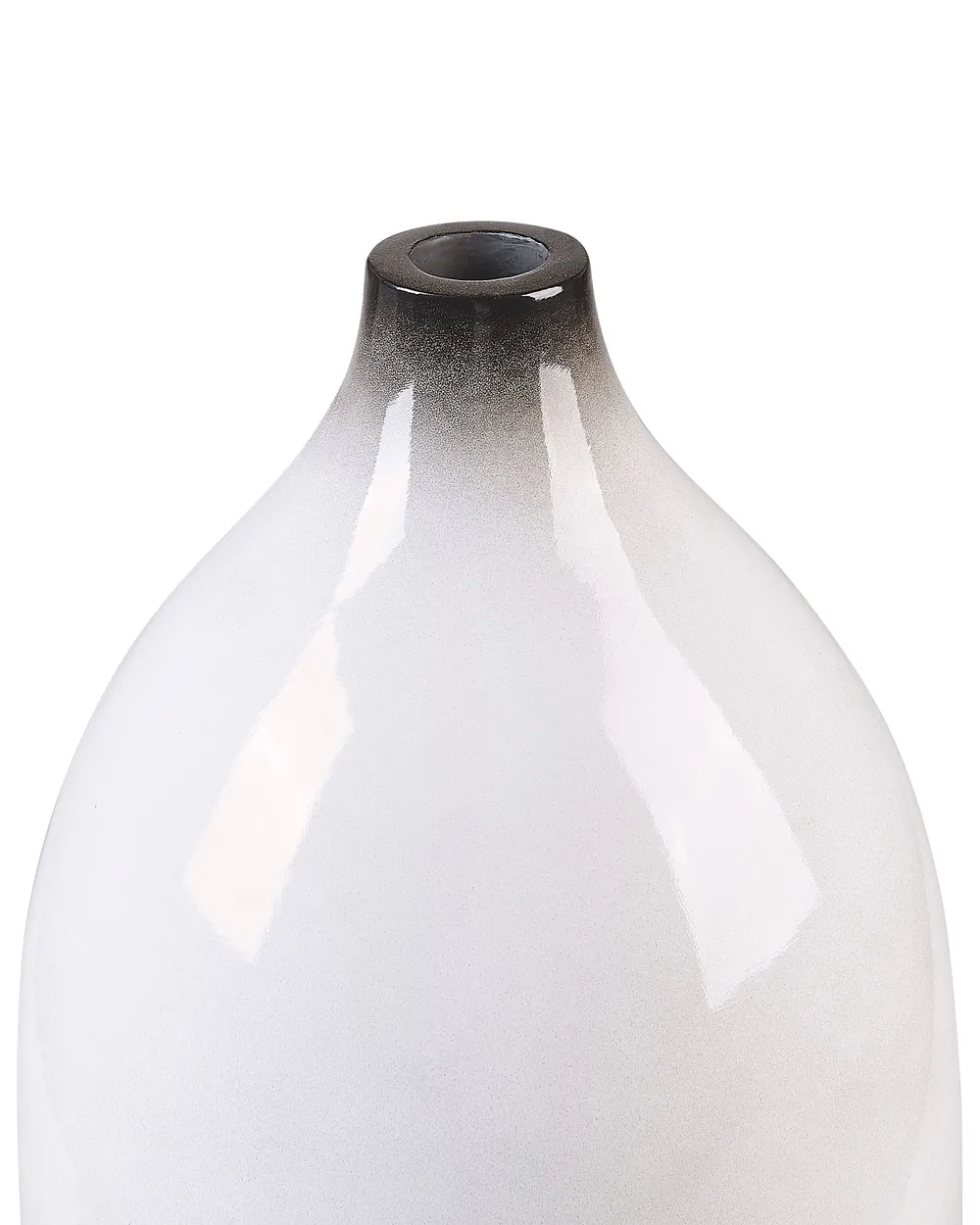 Decorative Vase BAEZA 36 cm Ceramic White_791582