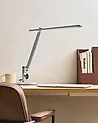 LED Schreibtischlampe CETUS mit Dimmer Silber