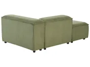Modul Ecksofa 4-Sitzer ARDAL Cord Grün rechtsseitig_947379