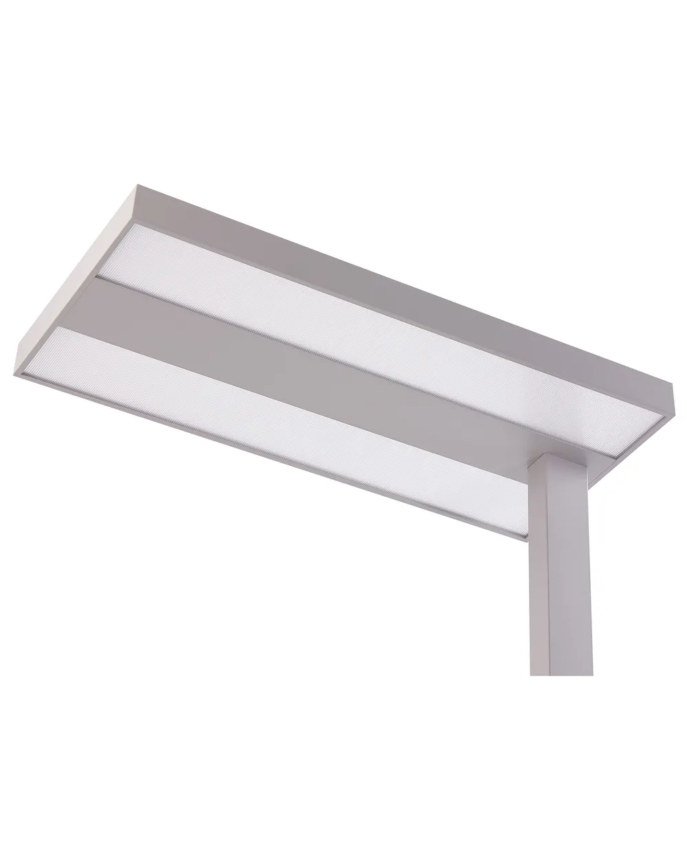 LED Stehlampe TAURUS mit Dimmer Metall Silber_869679