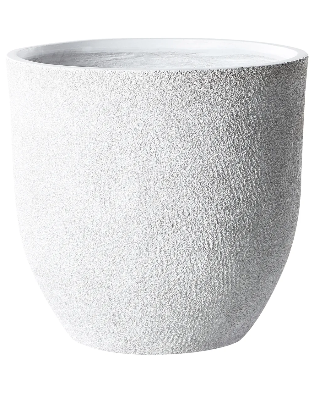 鉢・プランター SRL.DEN-4X/ CE-PLANT POT NEIGHBORHOOD Plant Pot KANNIA 46 cm White - Beliani.nl