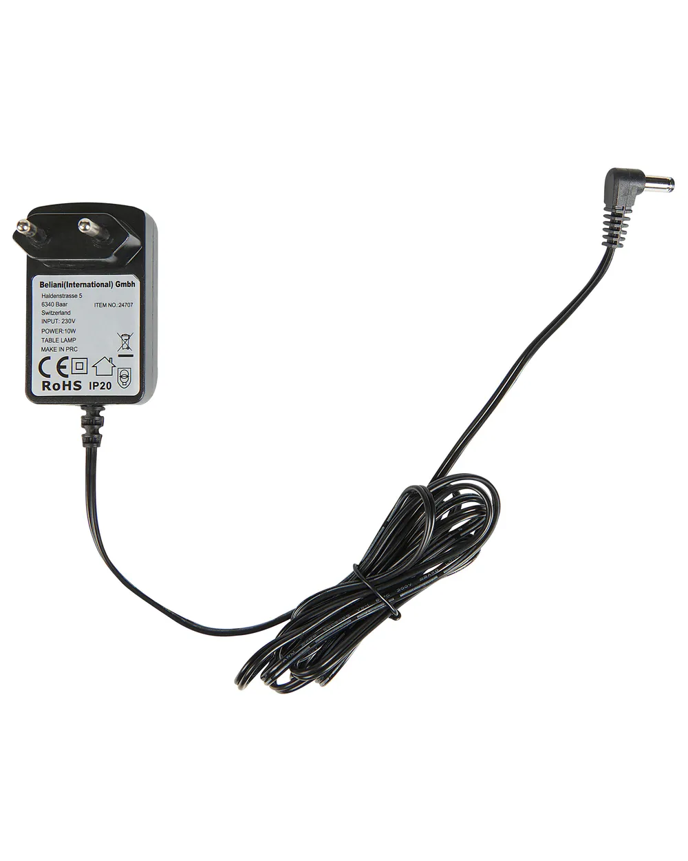 LED Schreibtischlampe klemmbar AURIGA mit Bewegungsmelder Metall Schwarz_873105