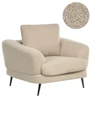 Sessel KJAER Bouclé Hellbeige_1006733