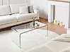 Couchtisch KENDALL Sicherheitsglas Transparent