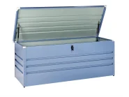 Aufbewahrungsbox CEBROSA 165 cm 70 cm Metall Blau_944795