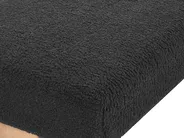 Sofa Set TAMRE Bouclé Schwarz / Hellbraun_985434