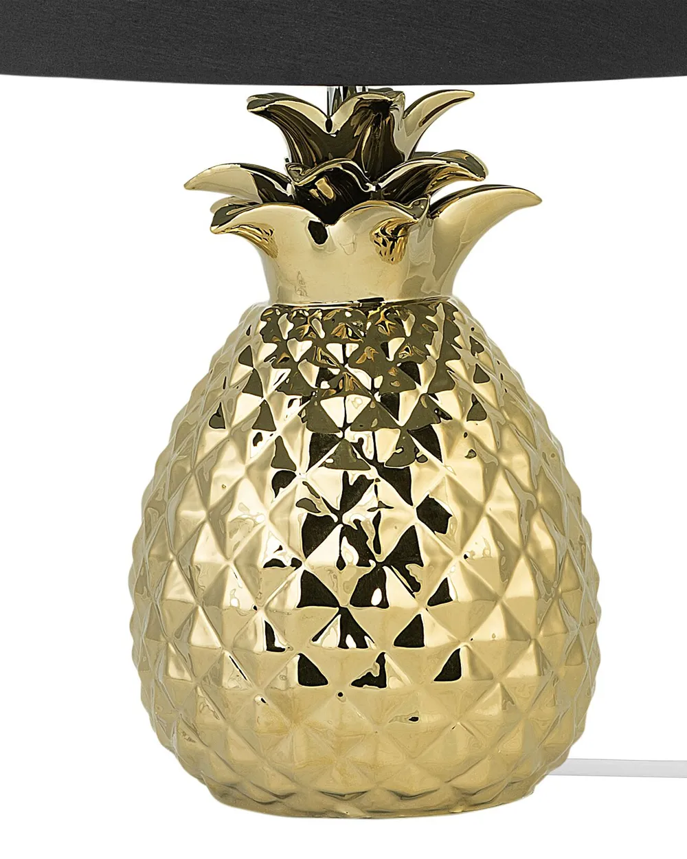 Tischlampe PINEAPPLE Keramik Gold_731626