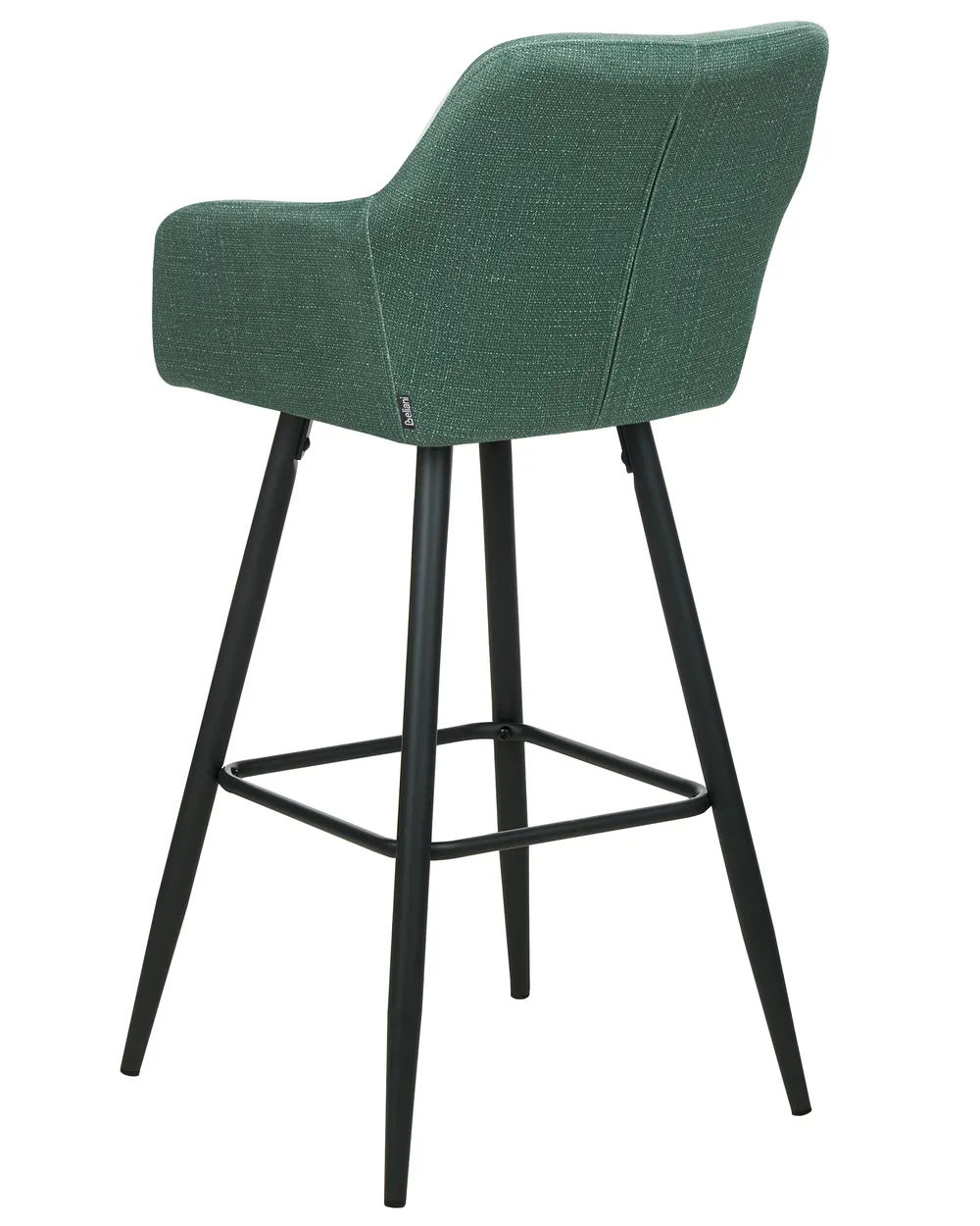 Set mit 2 Barstühlen CASMALIA Samtstoff Dunkelgrün_898991