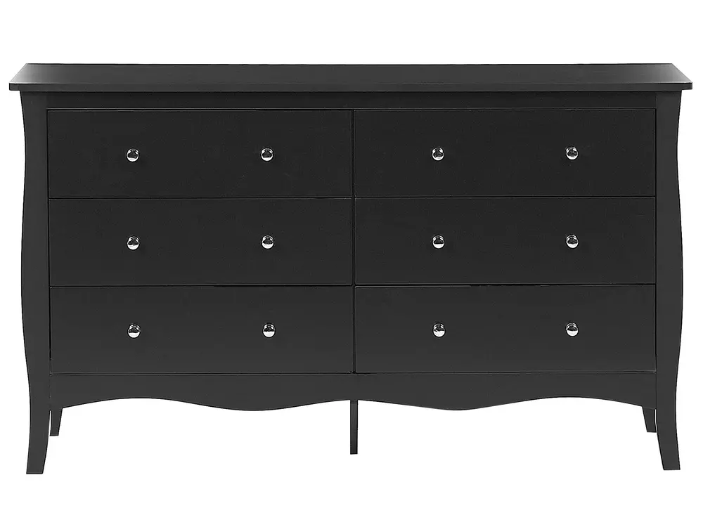 6 Drawer Chest WINCHESTER Black_786340