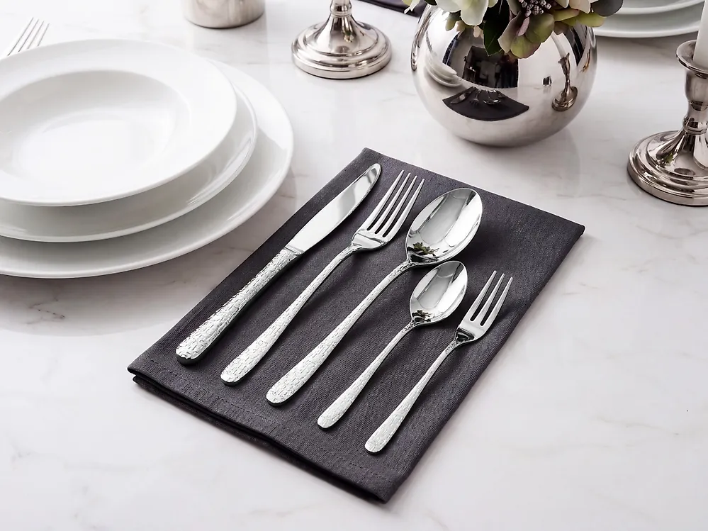 Besteckset 30-teilig CORZETTI Silber