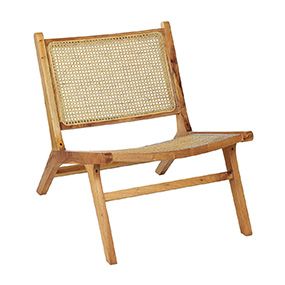 Rotan en rieten fauteuils