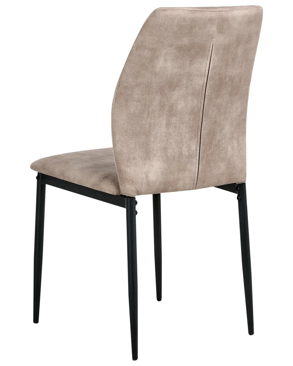 Set of 4 Dining Chairs ROCHEPORT Fabric Taupe_1006045