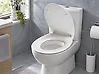 Toilet Seat PUTUMAYO Slim Soft Close Duroplast White
