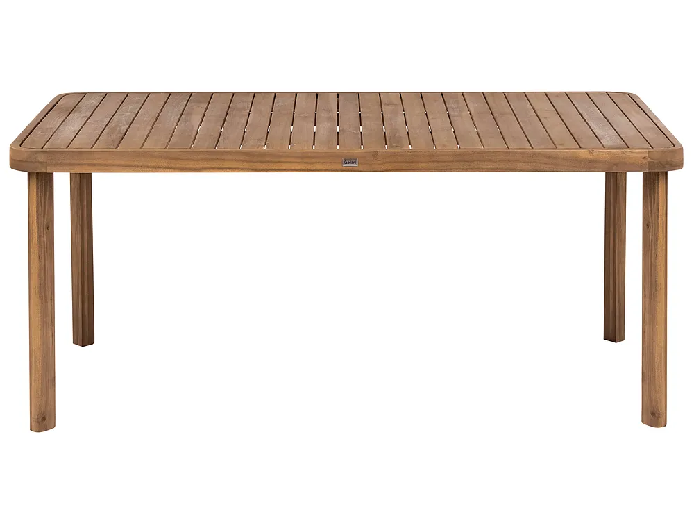 Outdoor Dining Table for 6 RONCELLO 180 cm 90 cm Acacia Wood Brown_1156010