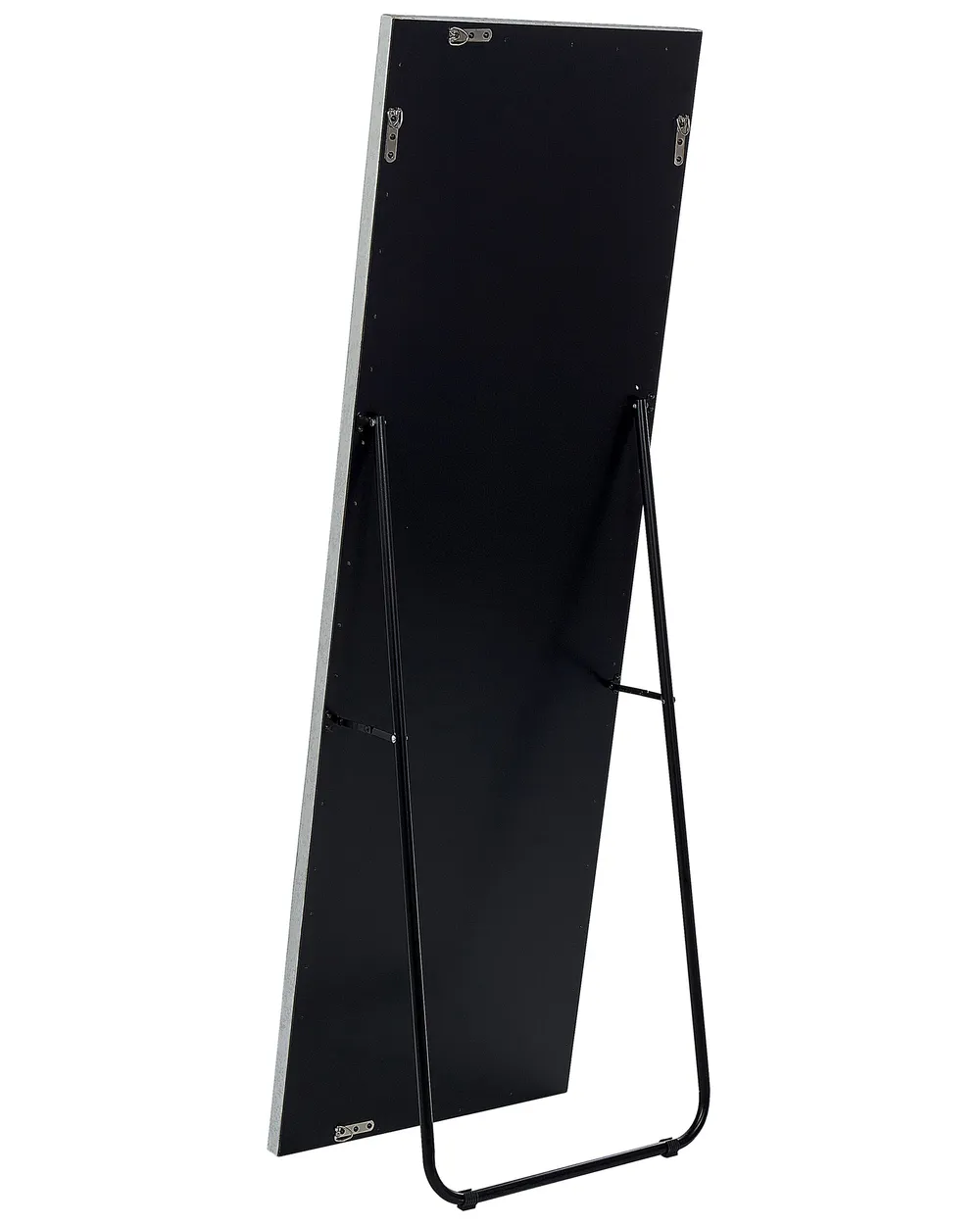 Standspiegel LOCRONAN 150 cm Kunstleder Hellgrau_840598