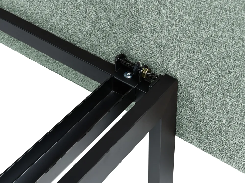 Schlafsofa 3-Sitzer ROYKKA Stoff Hellgrün_1071586