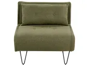 Sofa Set 3-Sitzer VESTFOLD Stoff Olivgrün_930254