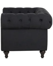 Sessel CHESTERFIELD Stoff Graphitgrau_675679