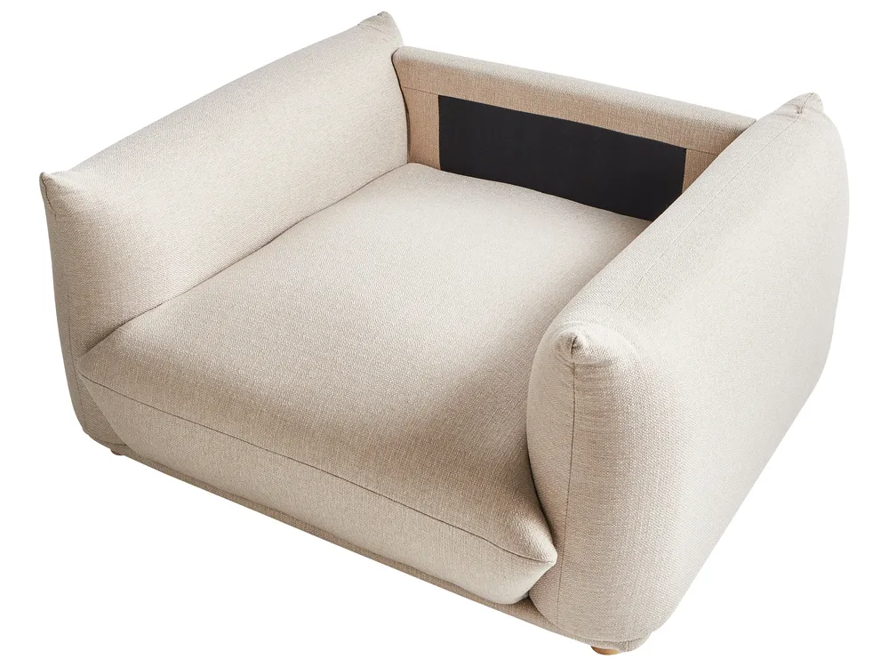 Sofa Set 5-Sitzer LUVOS Stoff Hellbeige_972205