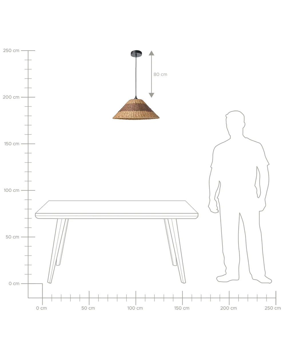 Pendant Lamp BANCAL Paper Rope Natural_1008288