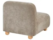 Modulsofa 3-Sitzer AMLI mit Ottomane Stoff Beige_1070346