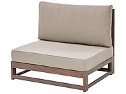 3 Seater TIMOR Wood Dark Brown_856756