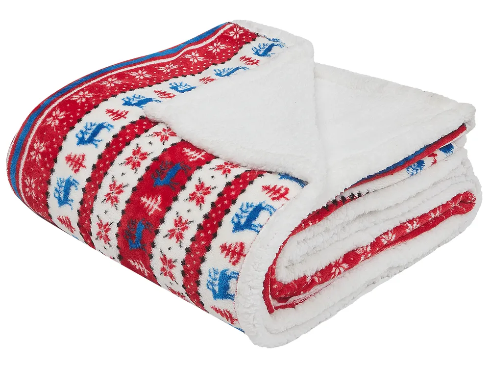 Kuscheldecke REKA 200 x 220 cm Rot