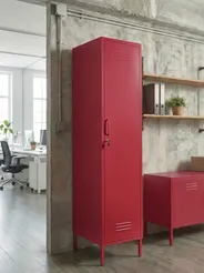 Storage Unit FROME Metal Red_813009
