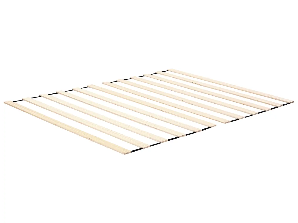 Bed without Headboard Metal VIRY 140 x 200 cm (EU Double) Light Beige_1082804