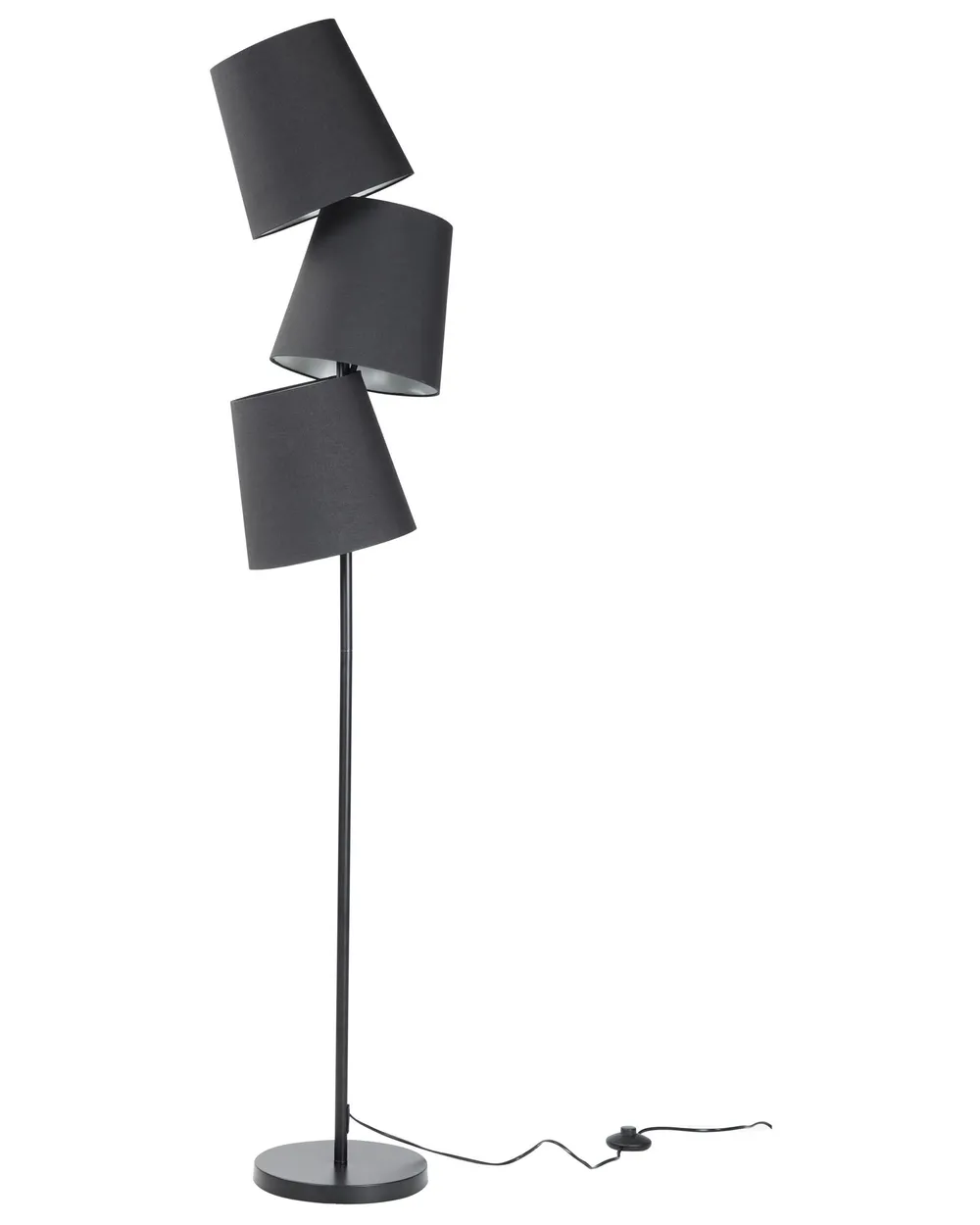 Floor Lamp RIO GRANDE Metal Black_876932