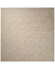 Teppich GANNETT Beige 160 x 160 cm_1107627