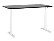 Schreibtisch elektrisch höhenverstellbar DESTINAS 160 cm 72 cm Schwarz / Weiß_899578