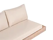 Lounge Set mit Tisch 5-Sitzer MARETTIMO zertifiziertes Akazienholz Beige_1154153