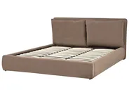 Bett mit Stauraum BAJONNA Bouclé Braun 180 x 200 cm_966193