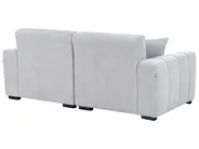 Sofa 3-Sitzer FAUSKAN Stoff Hellblau_969035