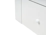 Bett mit Schubladen TARARE Weiß 160 x 200 cm_1033161