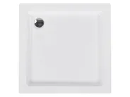 Duschwanne AMPAY 80 x 80 x 5 cm Weiß_943954