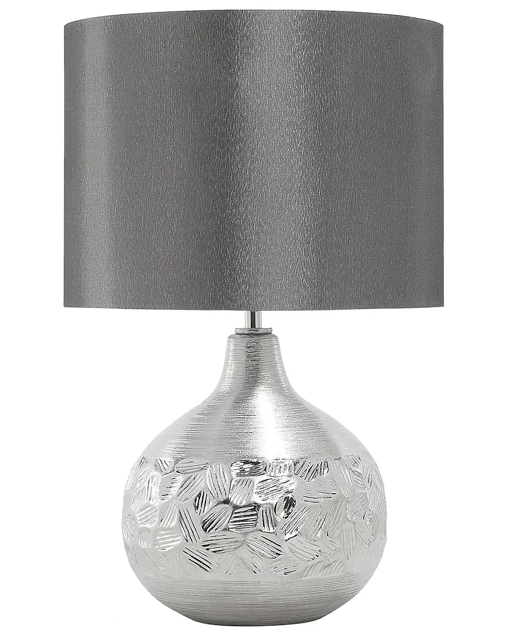Tischlampe YAKIMA Porzellan Grau