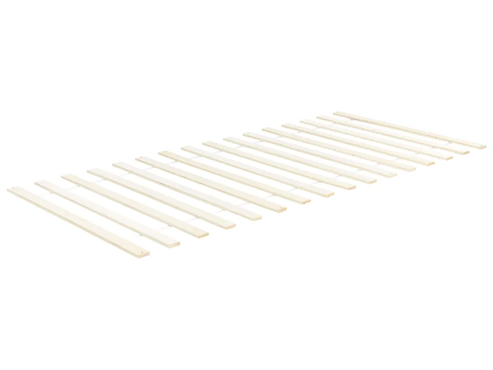 Bed Pine Wood ROYAN 90 x 200 cm (EU Single) White_925882