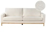 Sofa 3-Sitzer SIGGARD Bouclé Weiß_920568