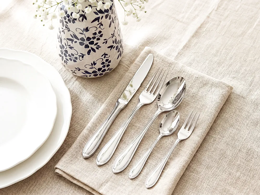 Besteckset 30-teilig ANELLINI Silber