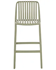 Set mit 2 Barstühlen ARICCIA Kunststoff Grün_1149263