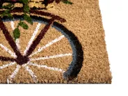 Fußmatte AVAK Naturfarben 50 x 80 cm Fahrrad Kokosfasern_1050293