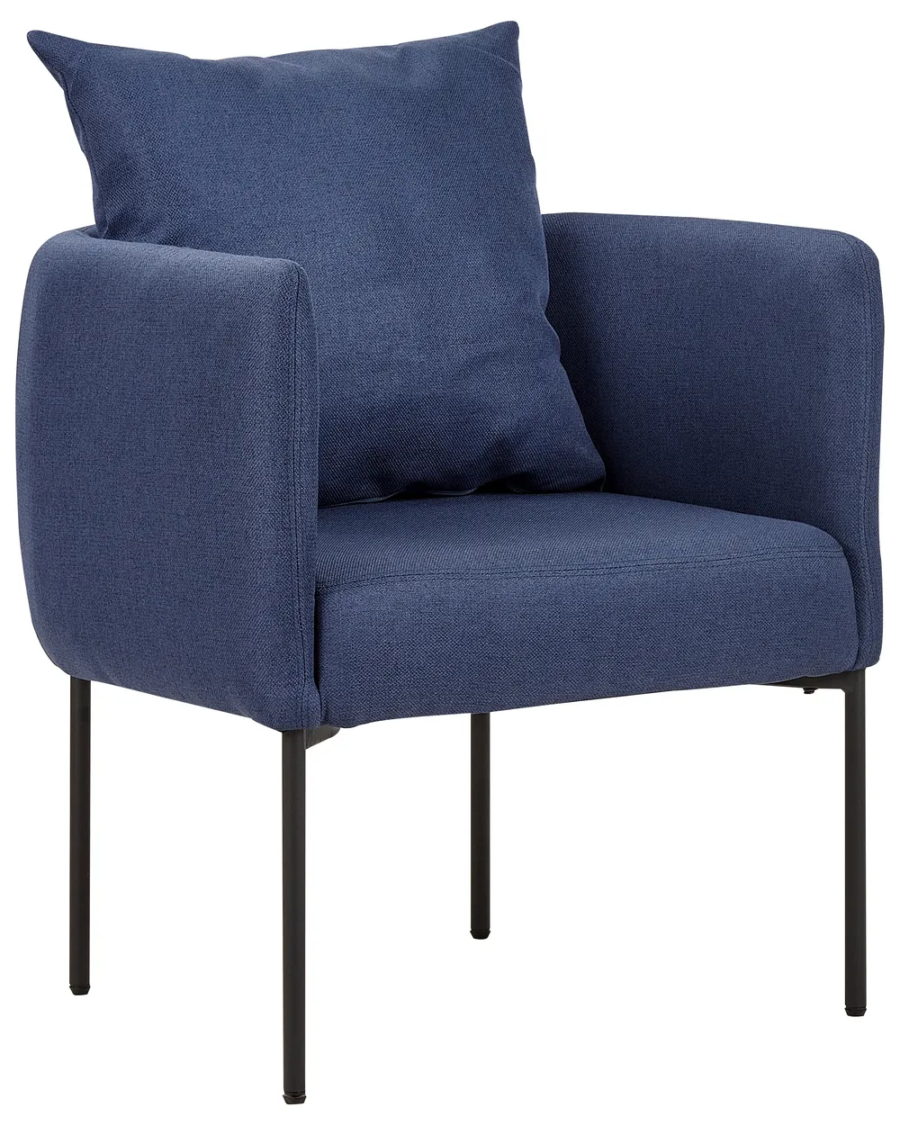 Sessel MALMOS Stoff Dunkelblau