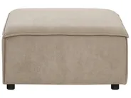 Modul Ecksofa 2-Sitzer ARDAL mit Ottomane Cord Hellbraun linksseitig_940685